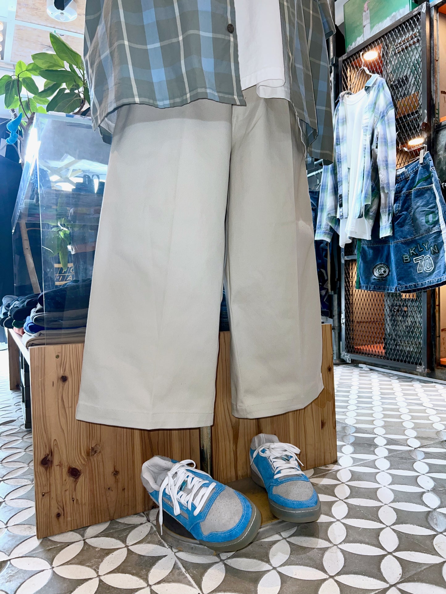 Deadstock Urban Pace Cropped Wide Pants