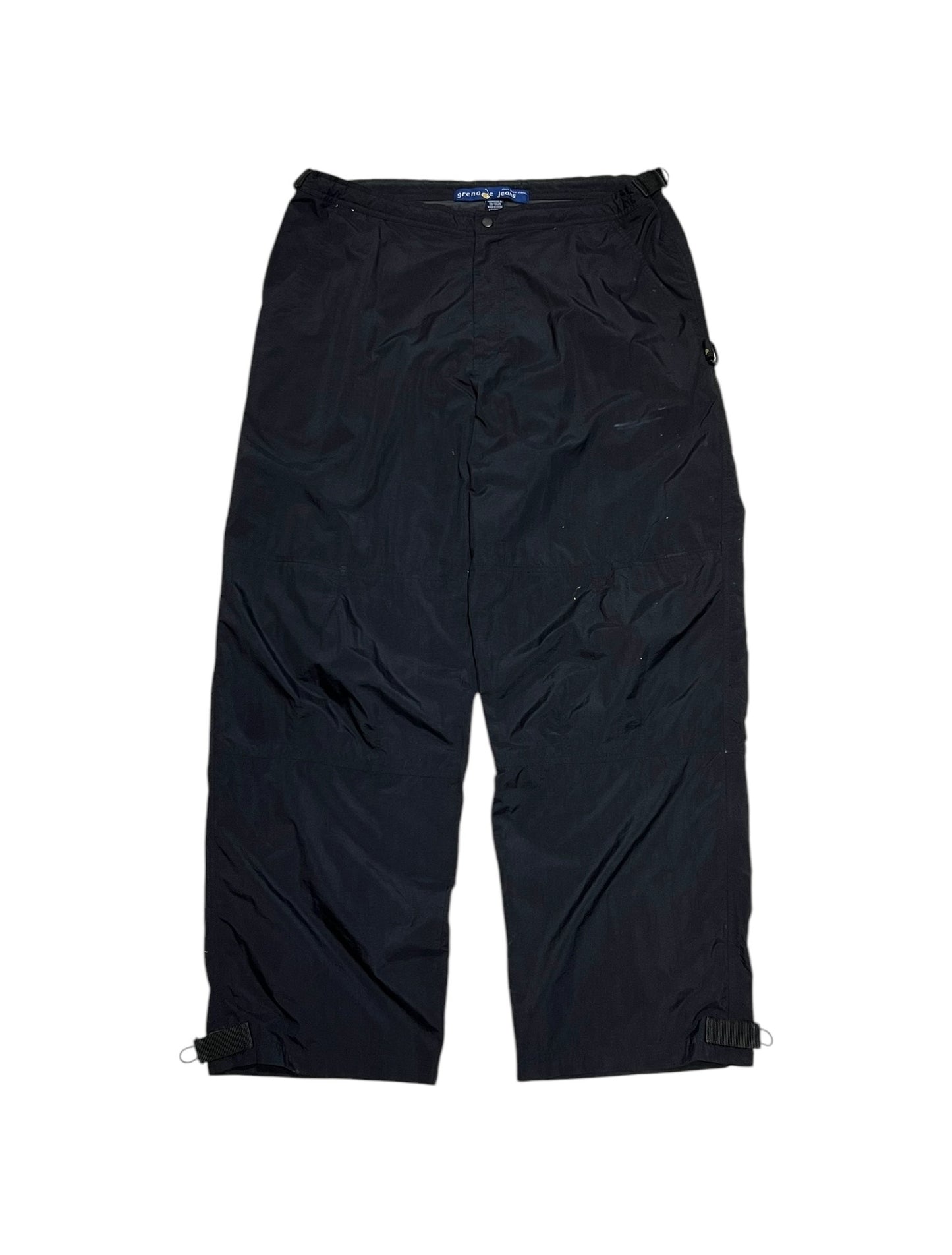 00s Lightwieght Nylon Wide Cynch Pants