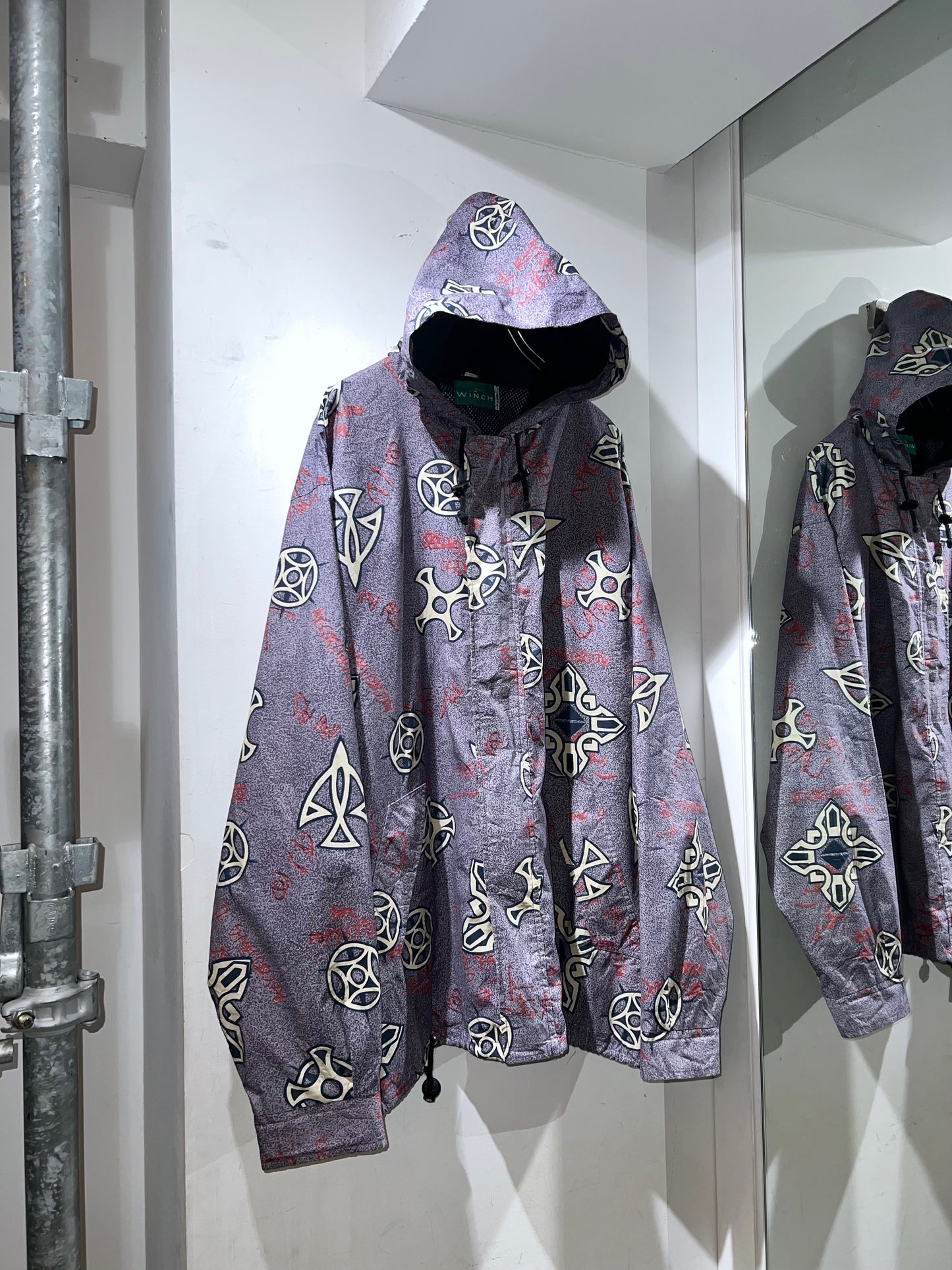 vintage Euro Lightweight Hooded Jacket
