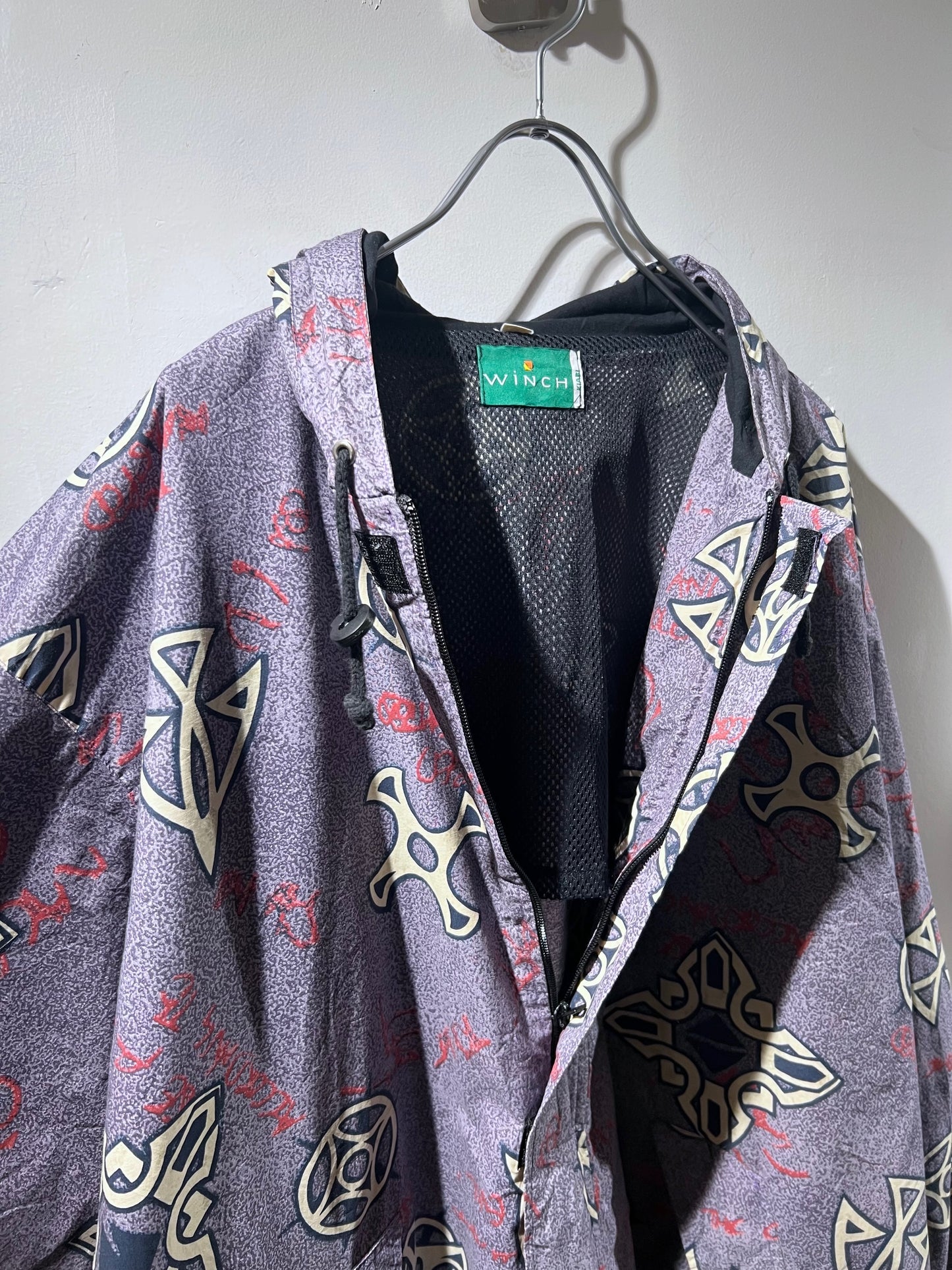 vintage Euro Lightweight Hooded Jacket