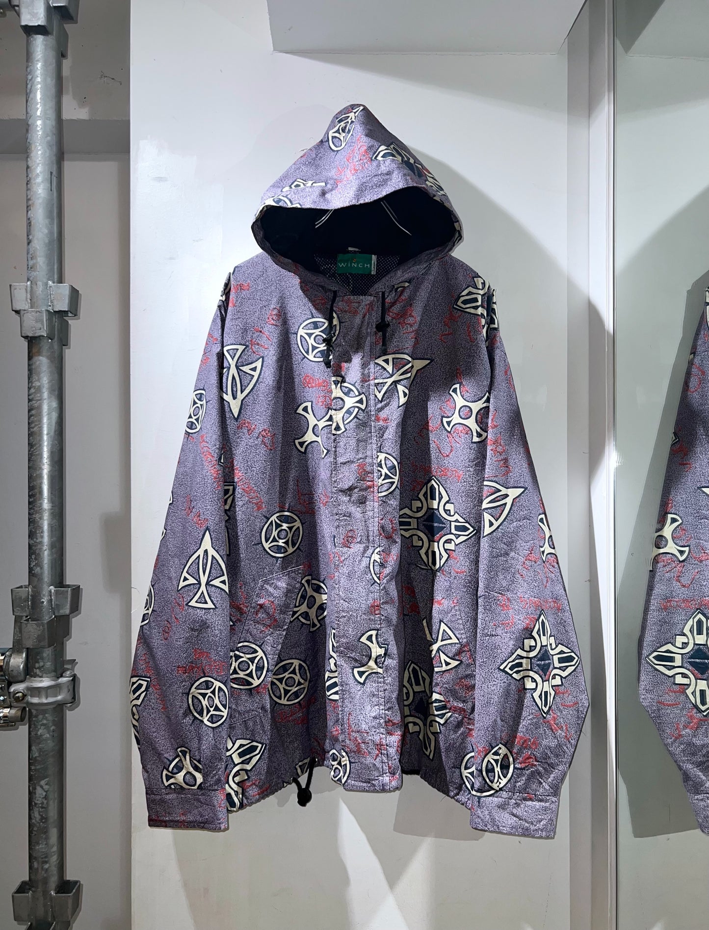vintage Euro Lightweight Hooded Jacket