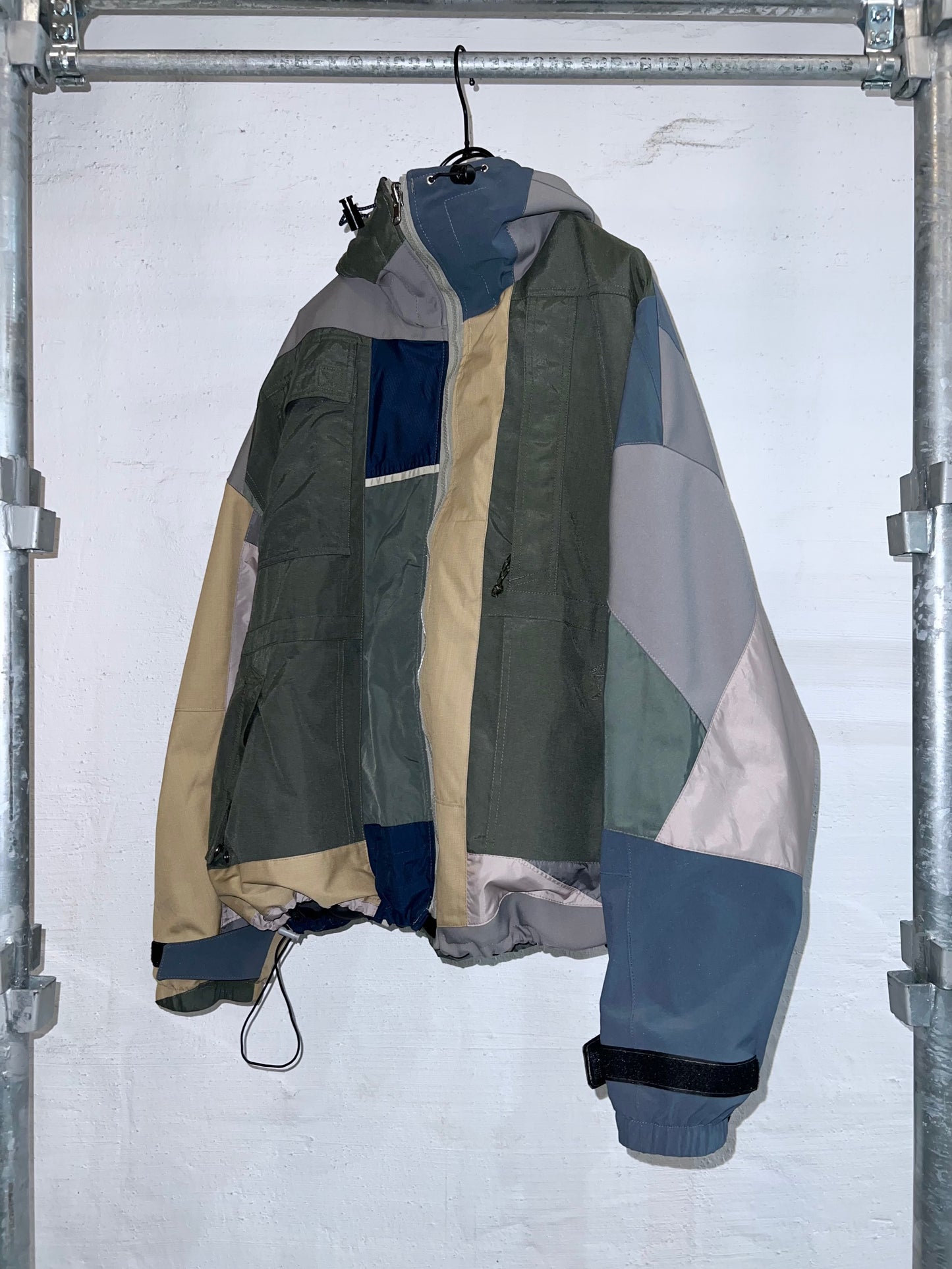 'REMAKEBYK' Rebuild Mountain Parka Grey