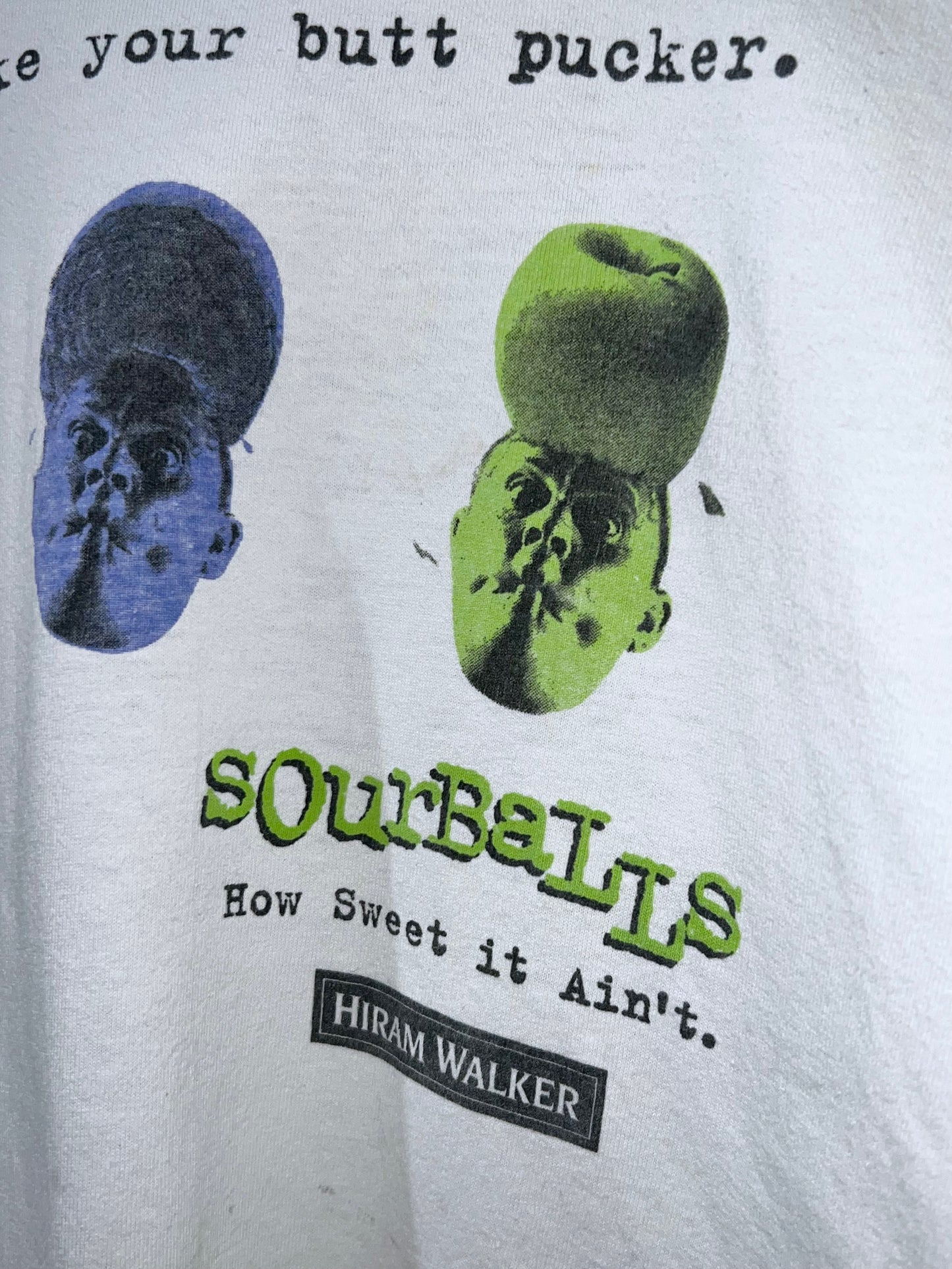 90s Vintage Hiram Walker SOURBALLS T-Shirt