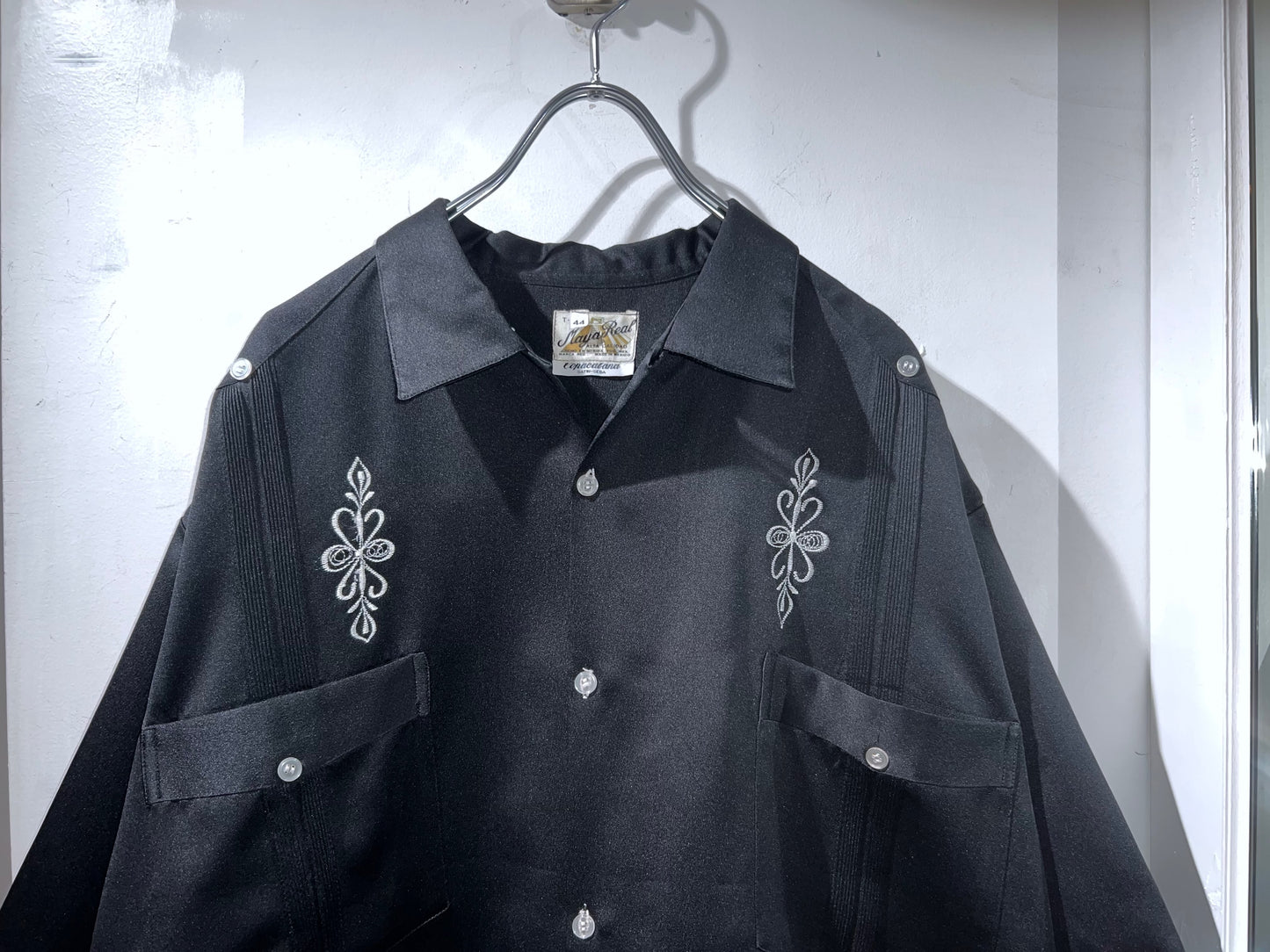 Vintage Embroidered Cuban Shirt