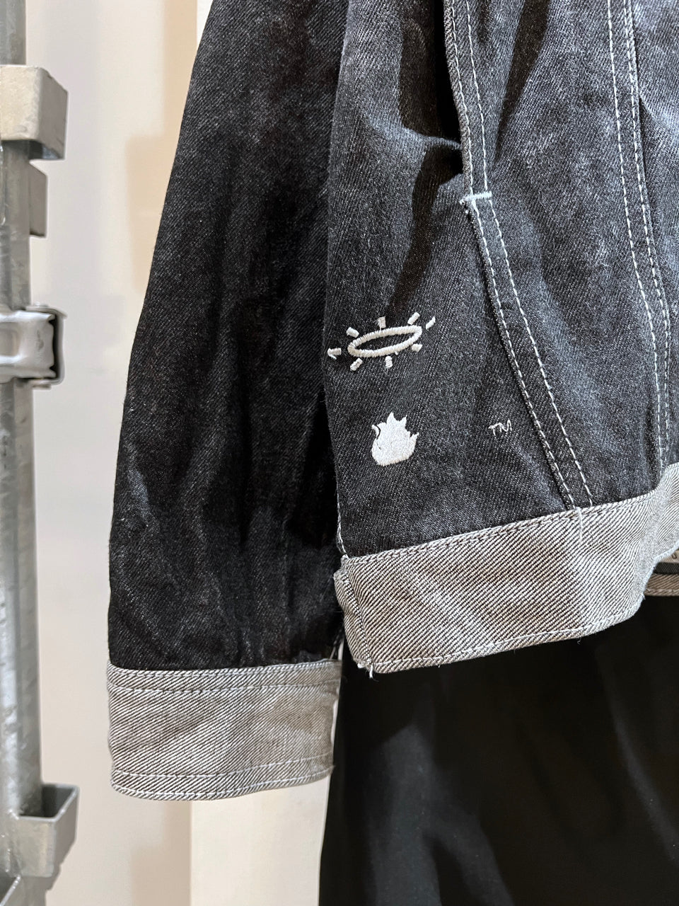 00s Heaven or Hell Baggy Denim Jacket