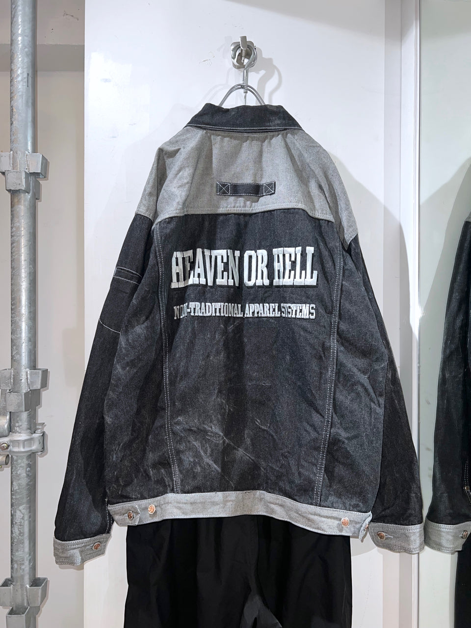 00s Heaven or Hell Baggy Denim Jacket