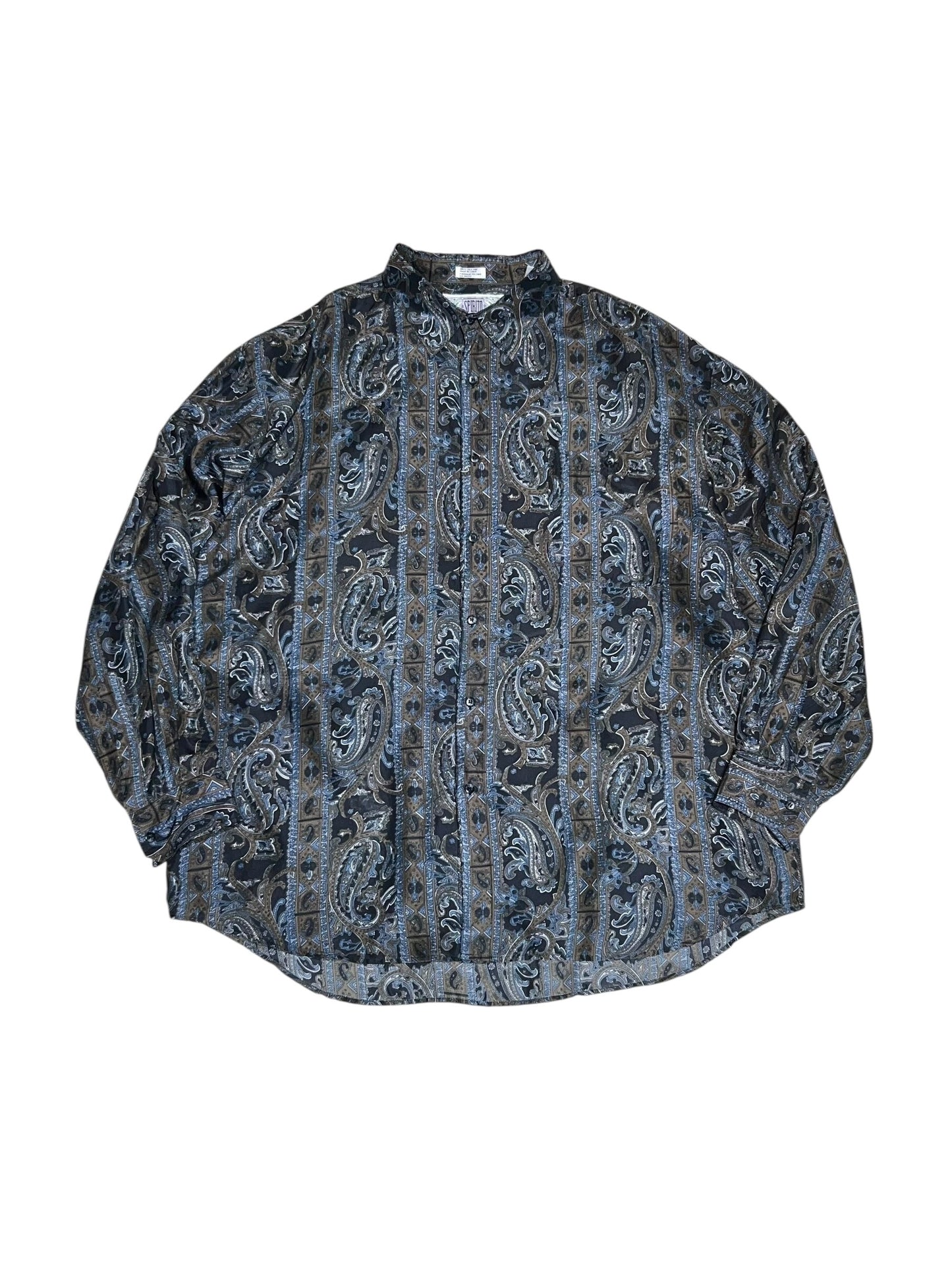 Old Silk Paisley Shirt