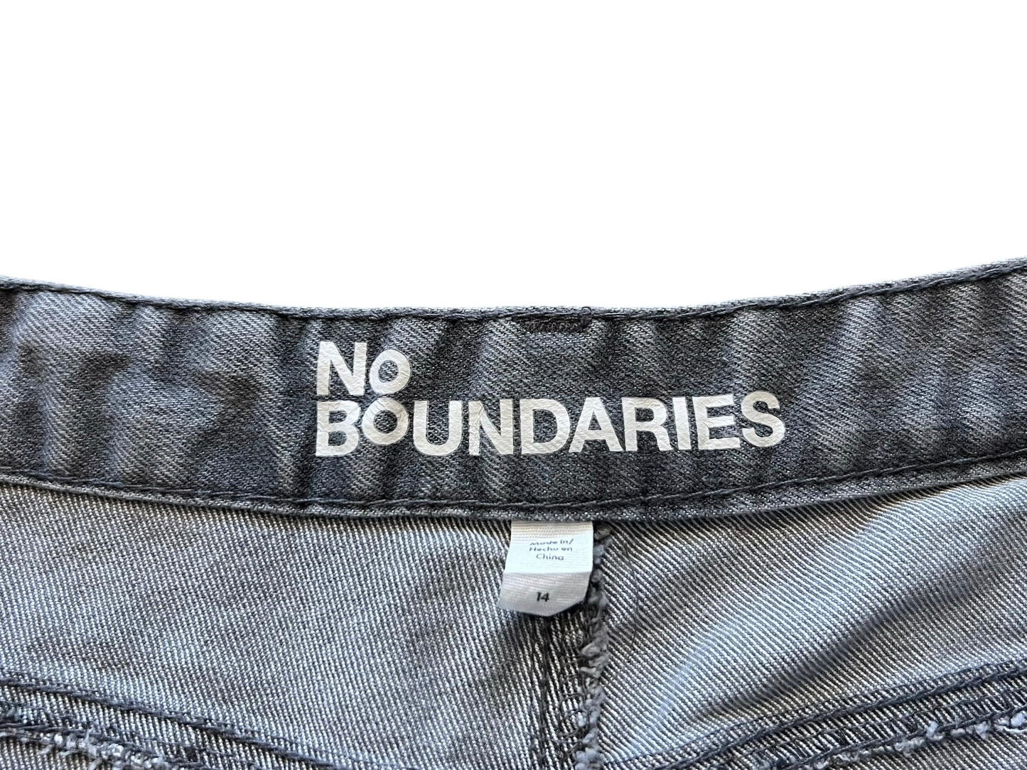 Asphalt Grey Wide Straight Jeans