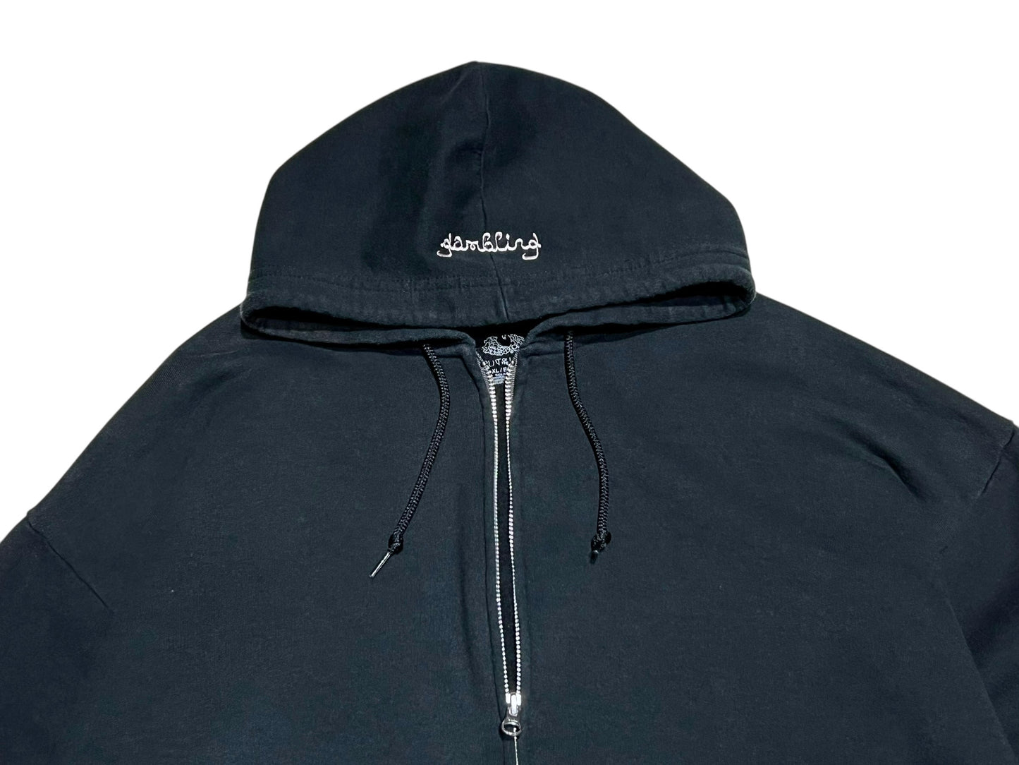 GAMBLING LESS IS MORE ZIP THRU HOOD
