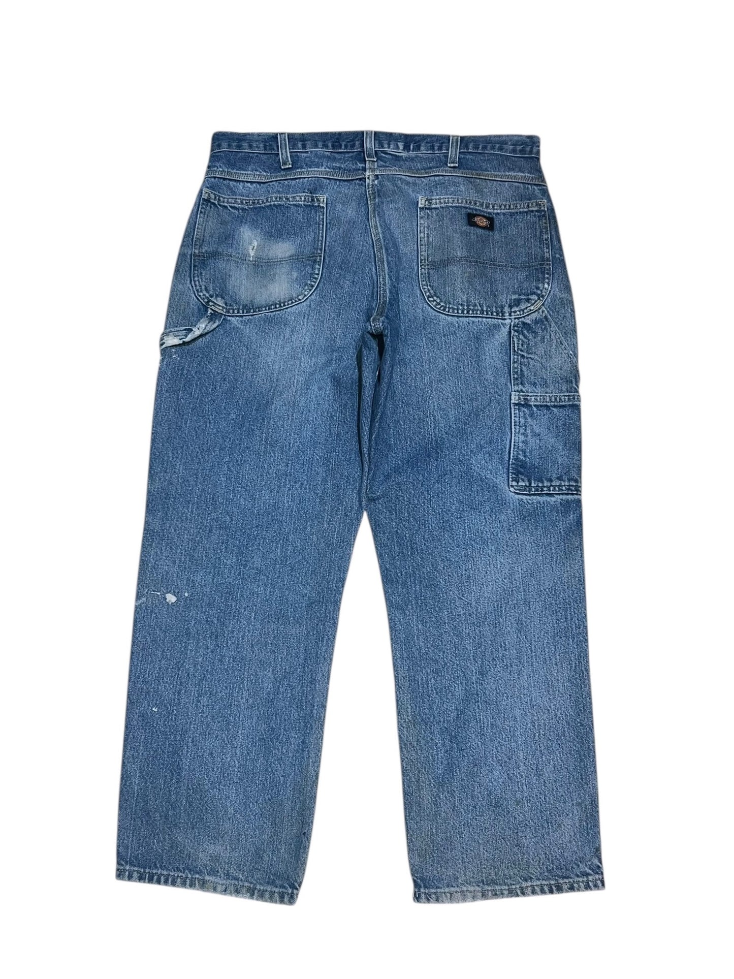 Old Dickies Distressed Denim Painter Pants