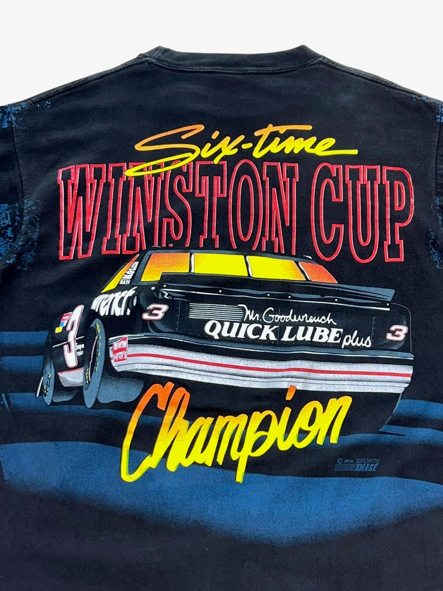 90s Vintage Dale Earnhardt Racing Print T-Shirt
