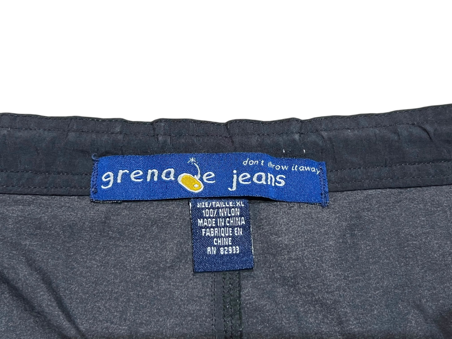 00s Lightwieght Nylon Wide Cynch Pants