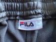 old FILA Design Monogram Court Pants