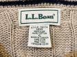 L.L.Bean" Old Design Cotton Knit