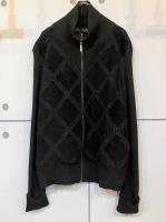 00s Design Knit/Leather JKT