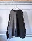 old Big Silhouette Wool Colorblock Sweater