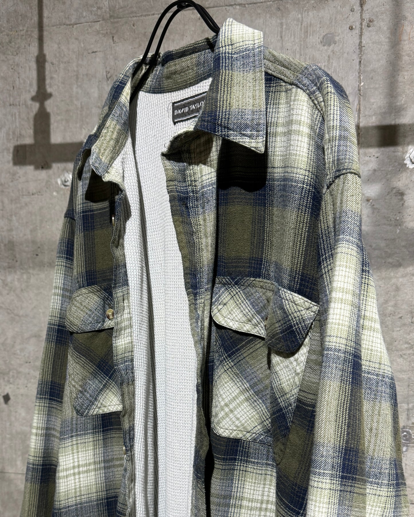 old Waffle Lined Flannel Shirt