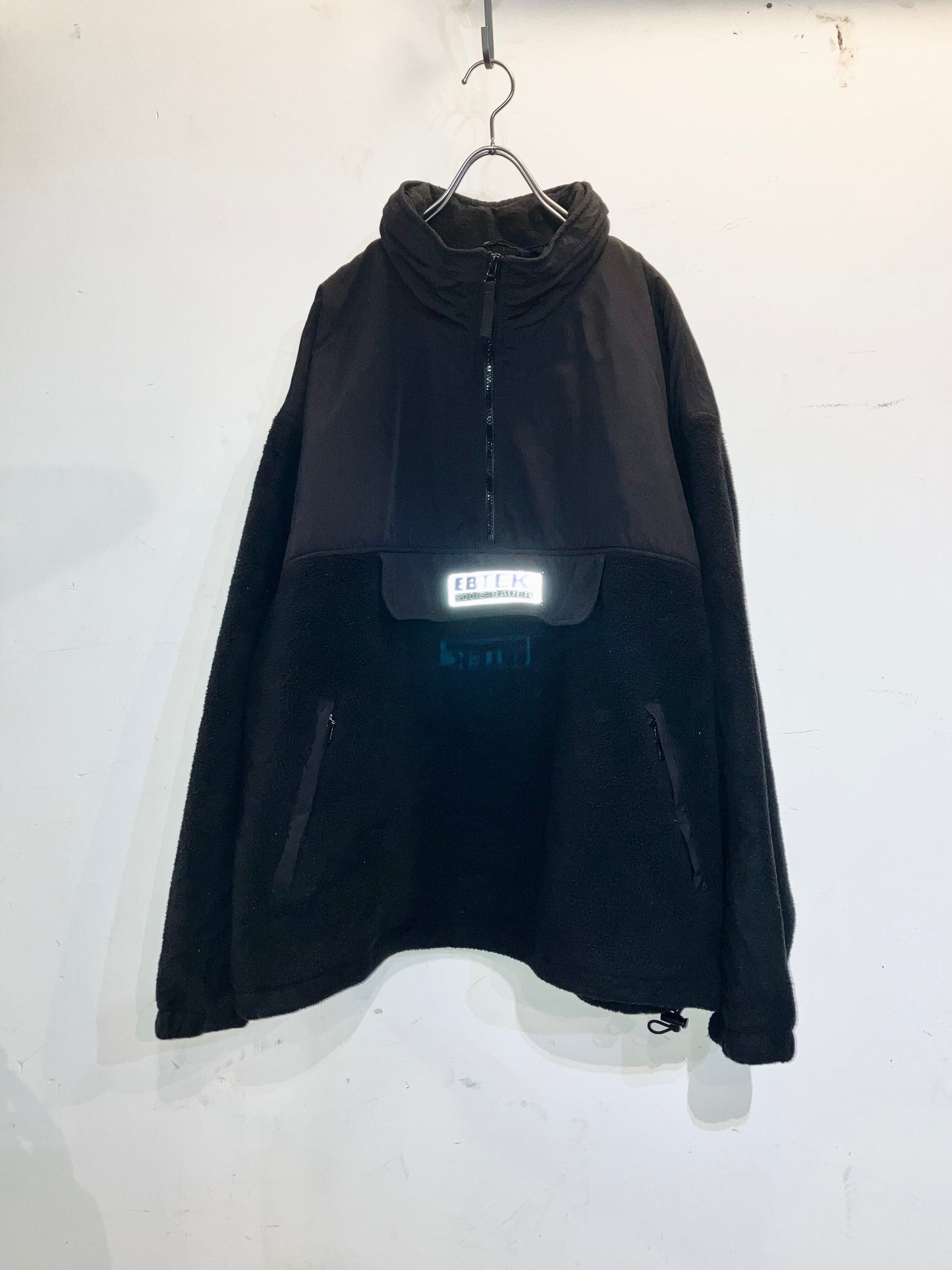 "Eddie Bauer" Old Oversized Heavy Fleece Pollover JKT