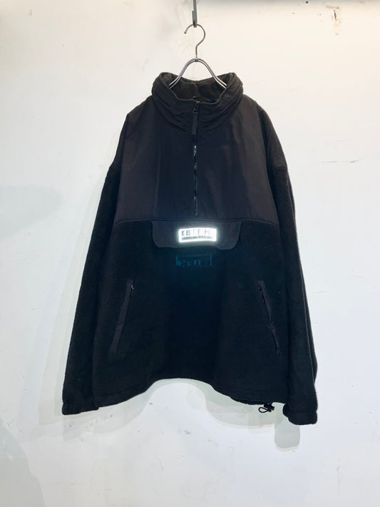 "Eddie Bauer" Old Oversized Heavy Fleece Pollover JKT