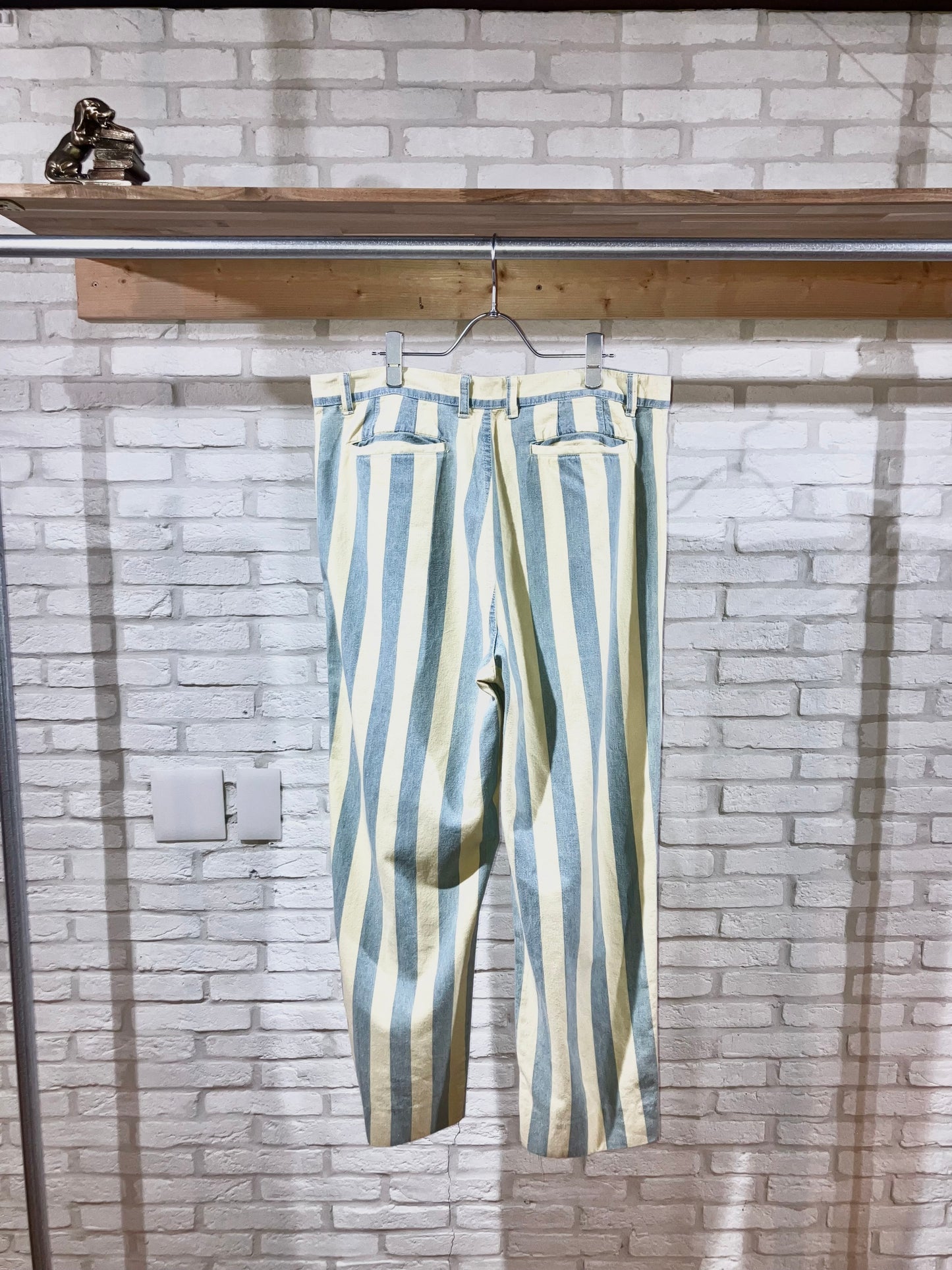 "INTERNATIOAL MALE" Vintage Stripe Pants