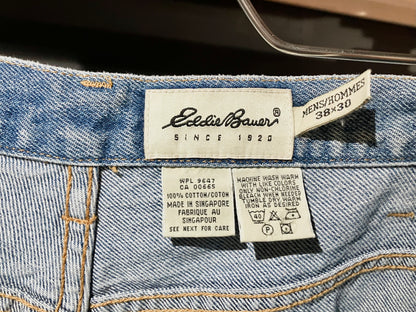 "Eddie Bauer" Old Wide Denim Pants