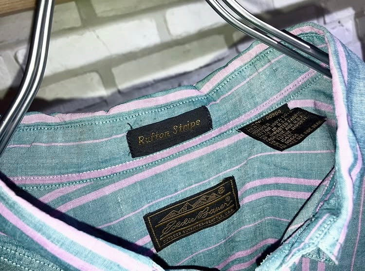 "Eddie Bauer" Vintage Stripe Shirt