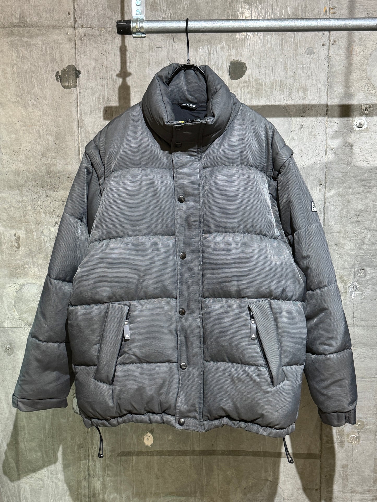 Vintage Euro Smog Zip-off Sleeve Down Jacket