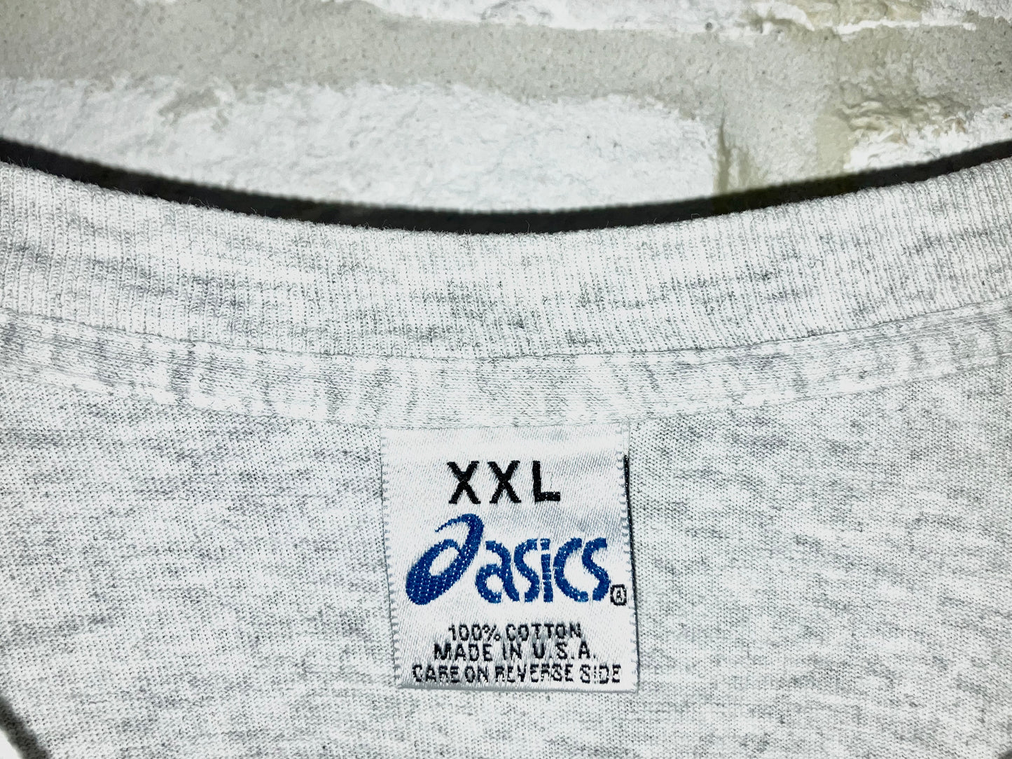 "asics" Old Oversized Printed Tee