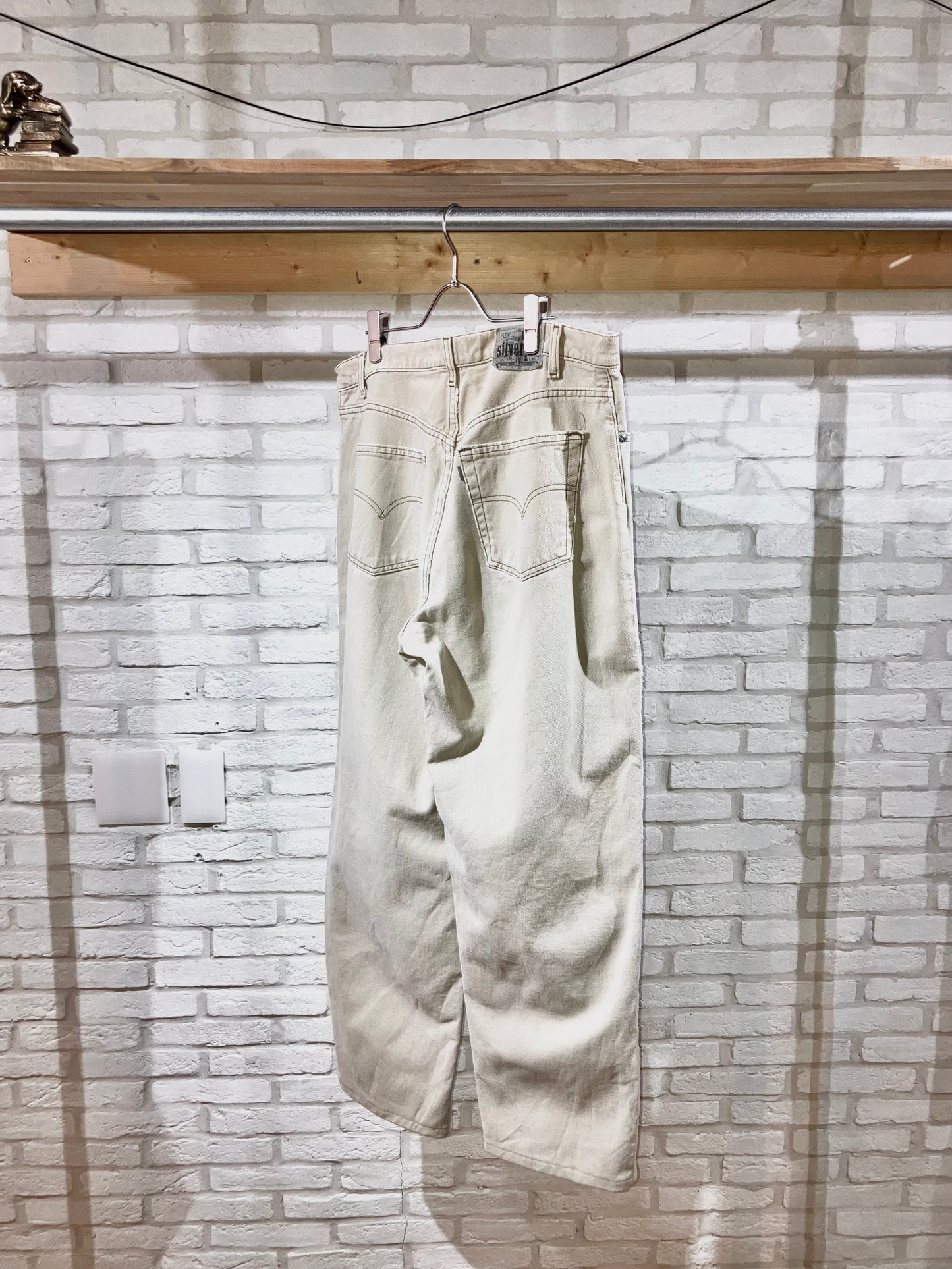 "Levi's SILVER TAB" Old Wide Color Denim Pants