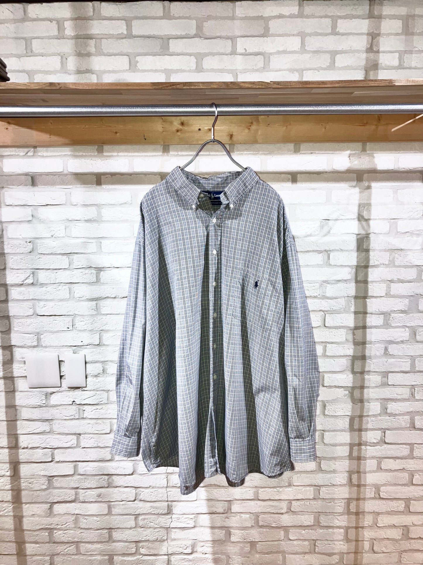 "Ralph Lauren" Old Oversized Check Shirt