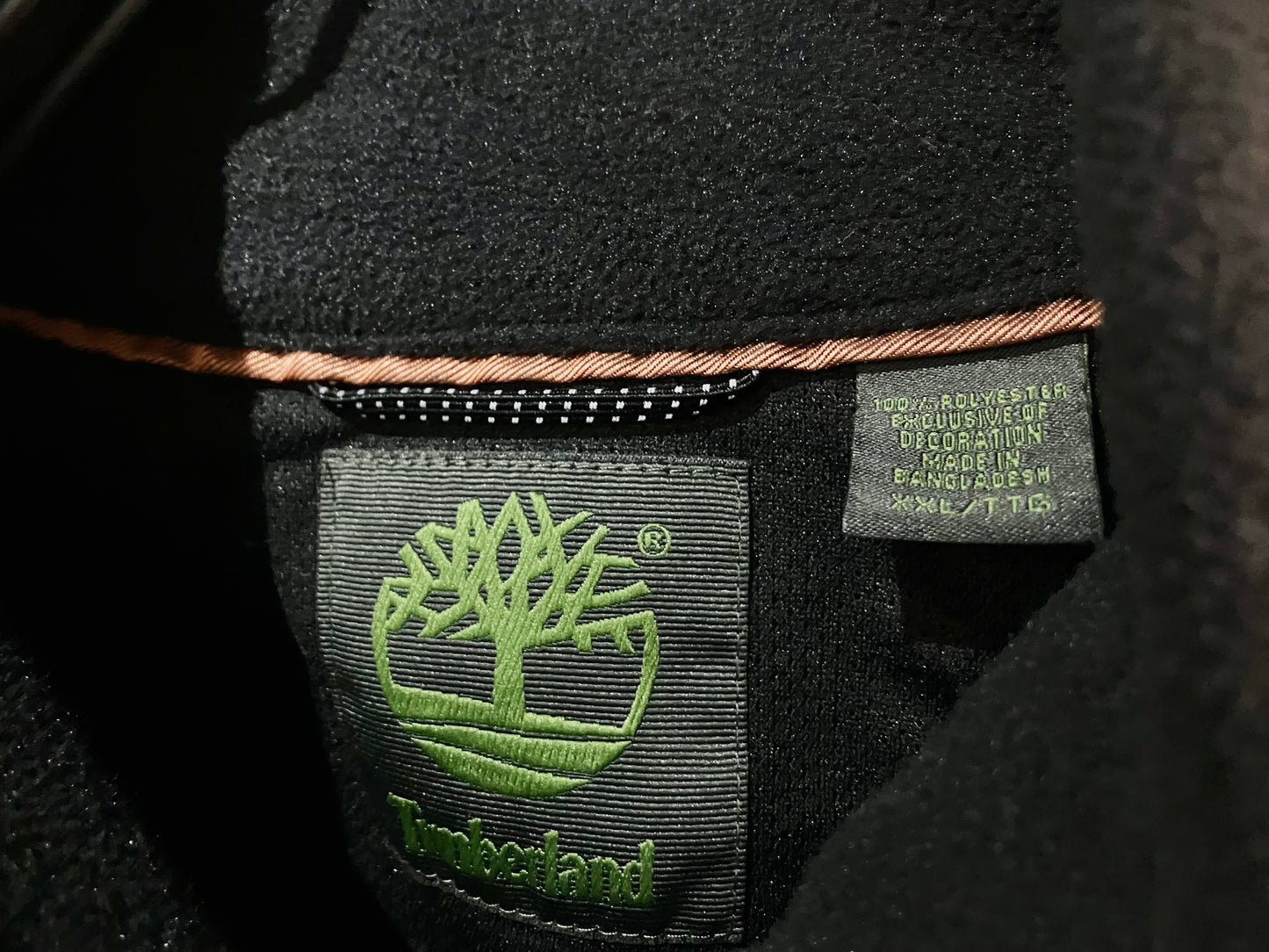 "Timberland" Old Oversized Fleece Vest