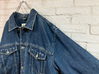 "Eddie Bauer" Old Design Denim JKT