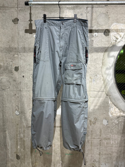 00s Vintage Grey Zip-off Cargos