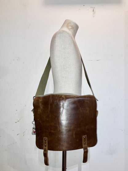 Old Leather&Canvas Bag