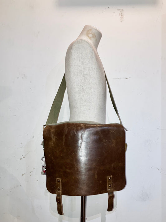 Old Leather&Canvas Bag