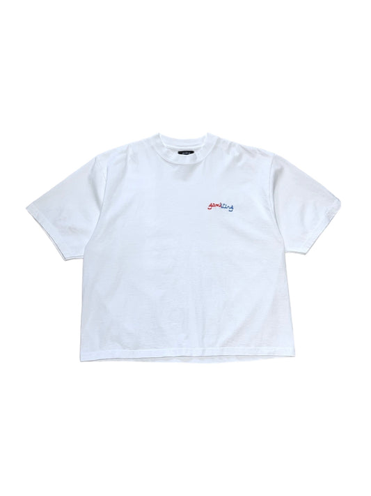 GAMBLING DUAL ACTION TEE (WHITE) (SIZE2)