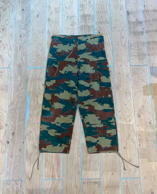 vintage Camo Double Knee Cargo Pants