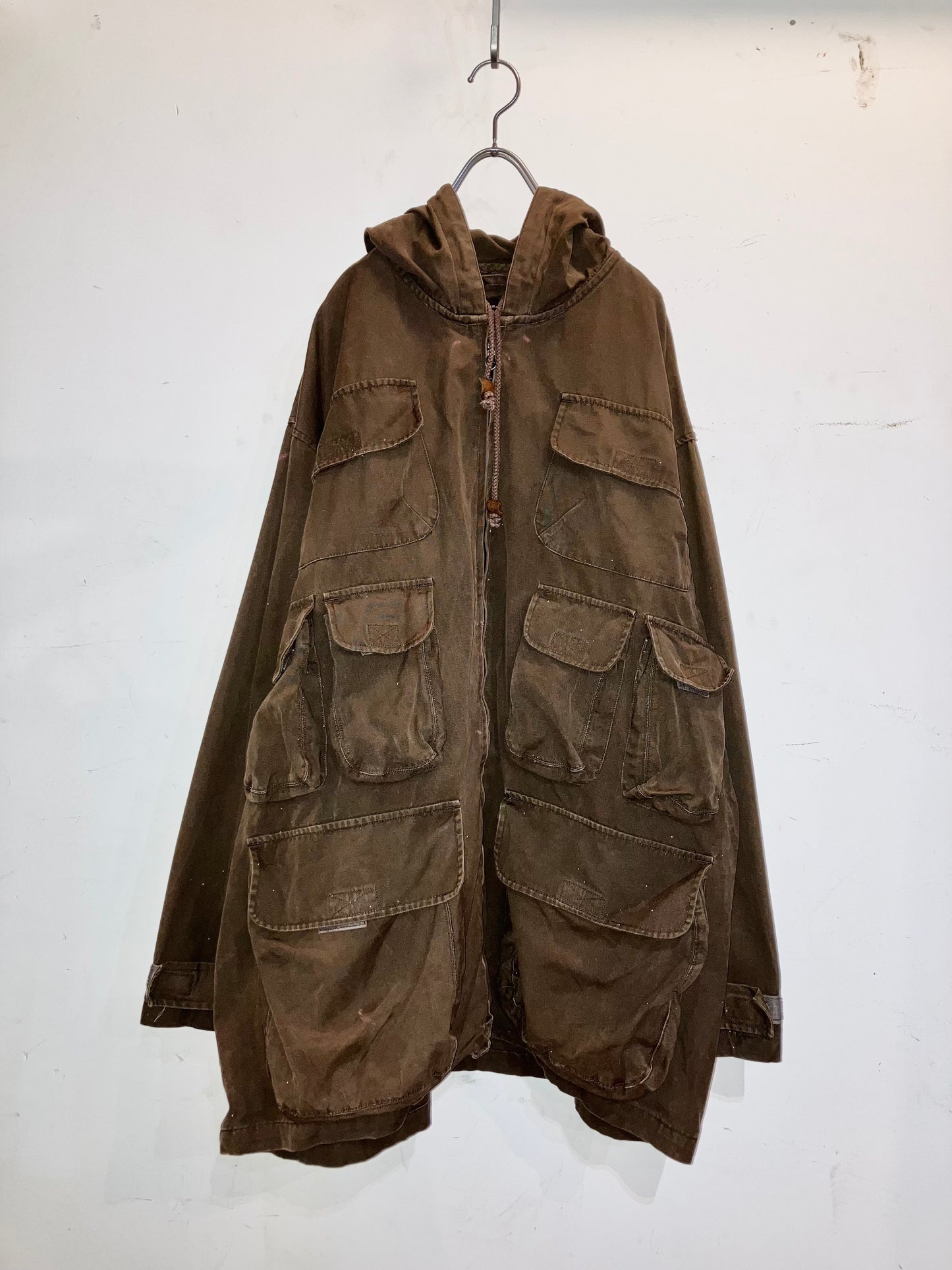 "UNION BAY" Old Oversized Mulch Pocket Hoodie JKT