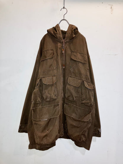 "UNION BAY" Old Oversized Mulch Pocket Hoodie JKT