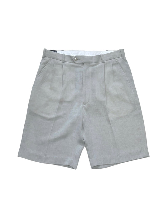 old Mist Greige Silky Slacks Shorts