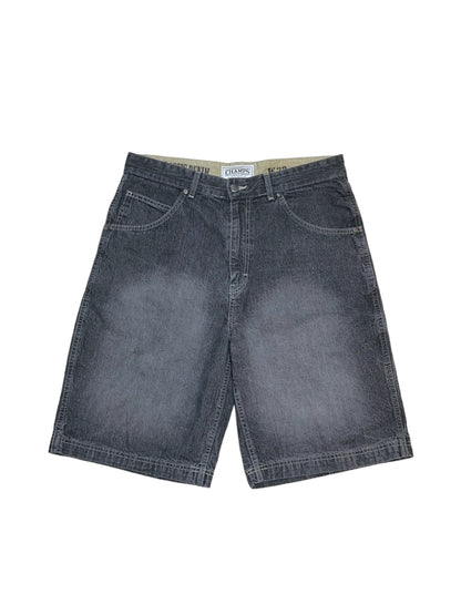 old Champs WideLeg Denim Shorts