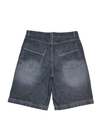 old Champs WideLeg Denim Shorts