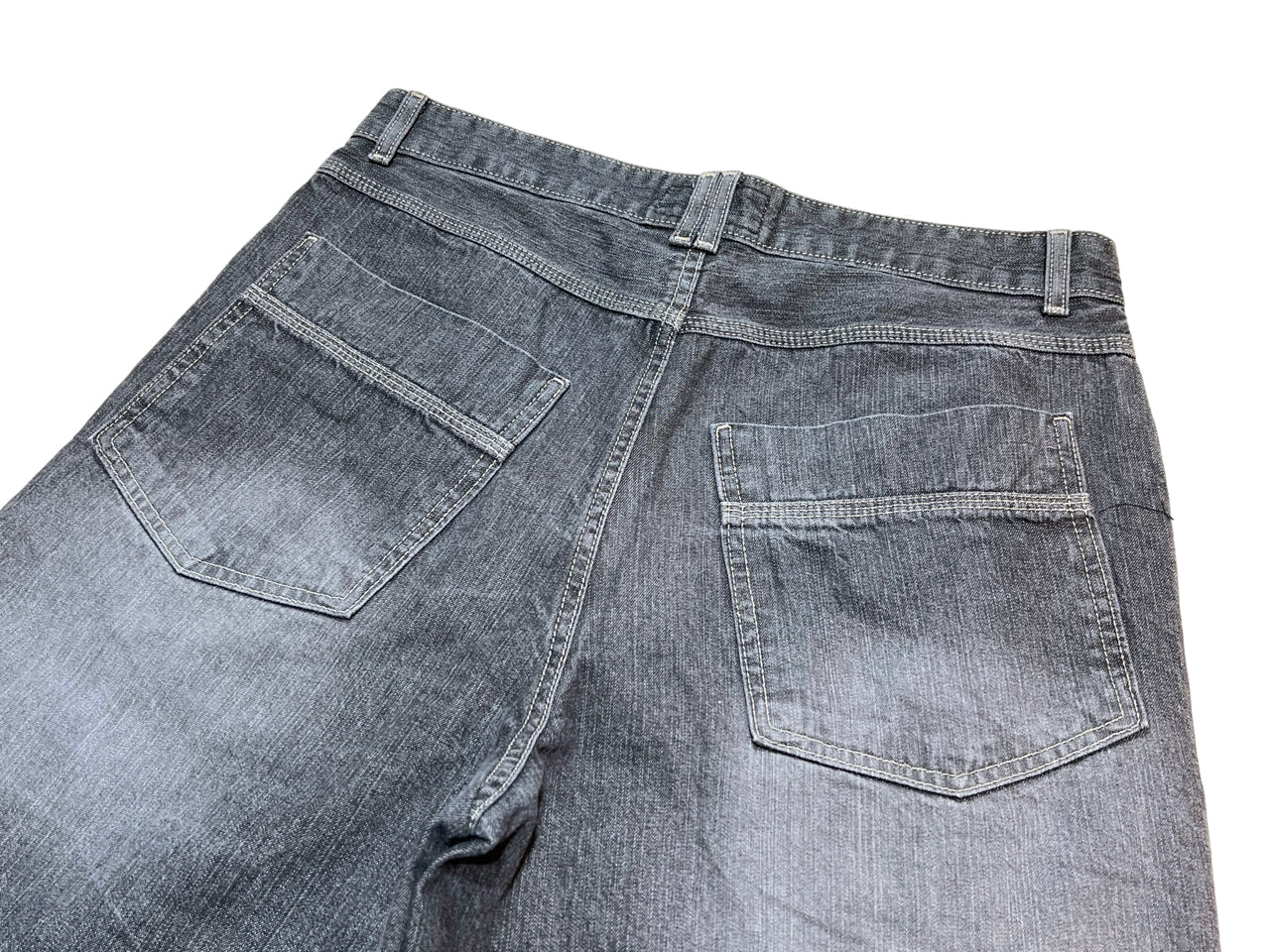 old Champs WideLeg Denim Shorts