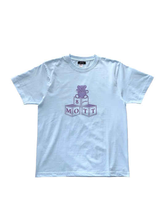 GAMBLING LDK BEAR TEE (L-BLUE) (XL)