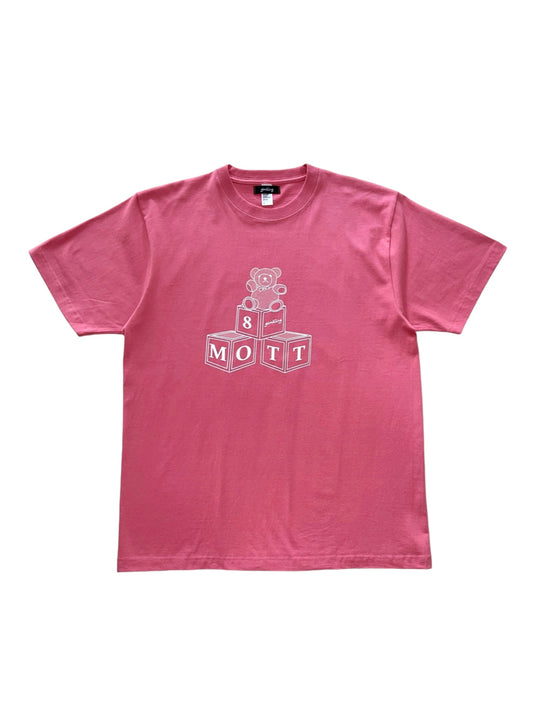 GAMBLING LDK BEAR TEE (F-PINK) (XL)