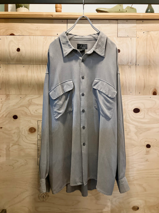 Old Oversized Silk Shirt