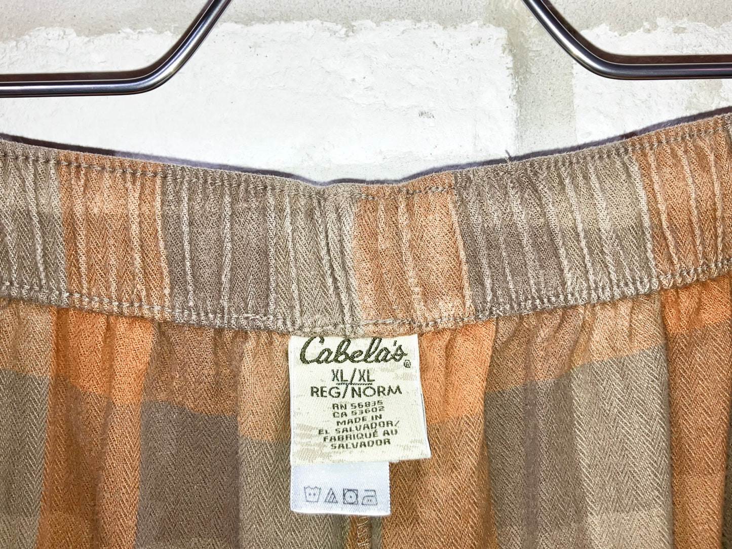 "Cabela's" 00s Check EZ Pants