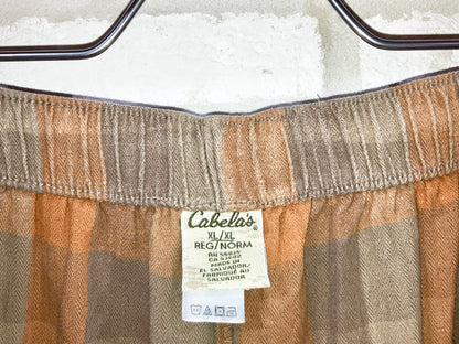 "Cabela's" 00s Check EZ Pants