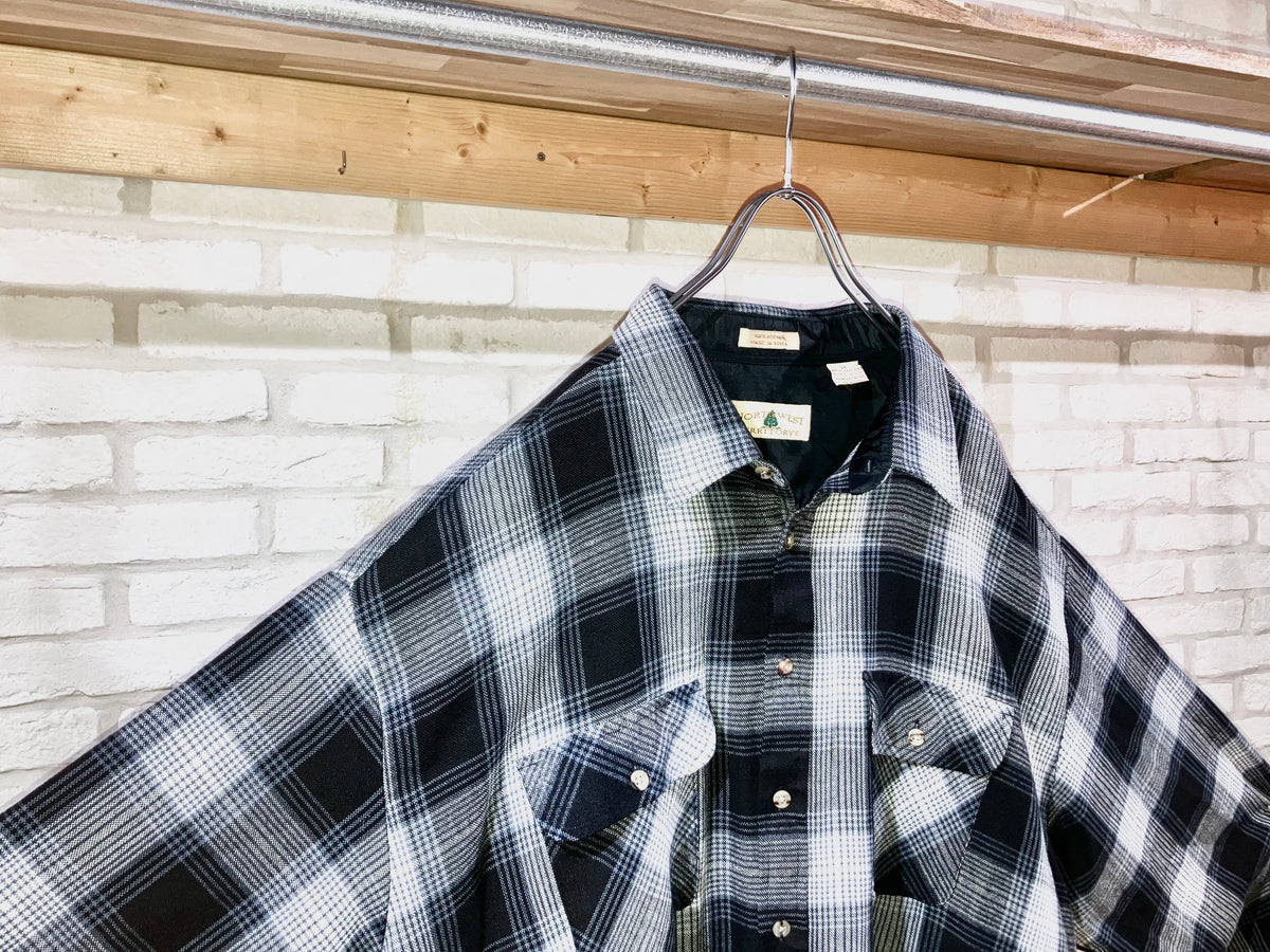Old Oversized Check Shirt