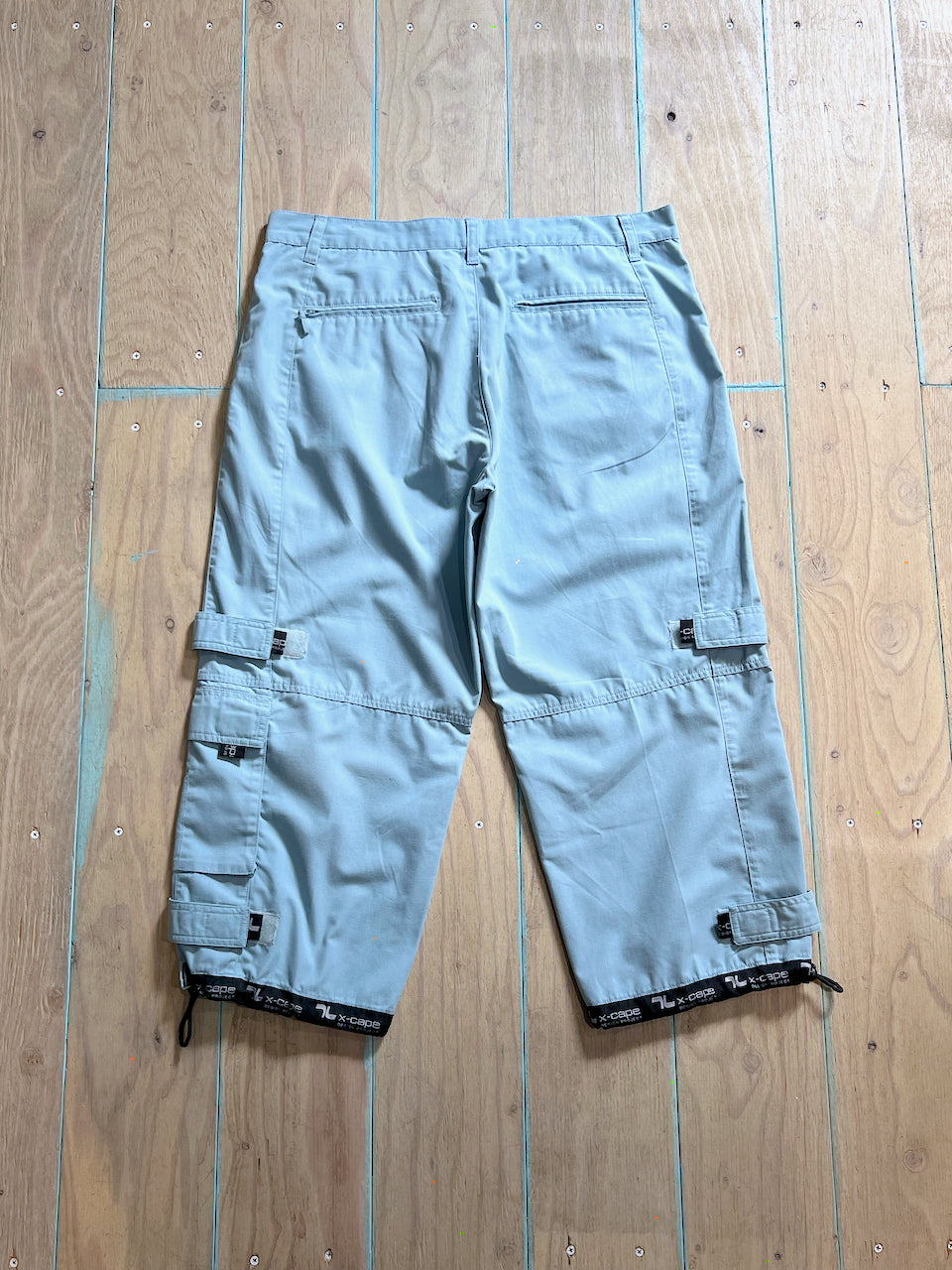 00s Euro vintage Cropped Cargo Pants